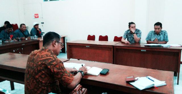 TRIPARTIT/ MEDIASI TUNTUTAN KARYAWAN PT. STEADFAST MARINE (MELALUI LAWYER TAMBUK BOW, SH & PATNERS) DENGAN 55 KARYAWAN (MELALUI JUNAIDI, SH & PATNER)